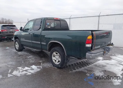 2000 Toyota Tundra Sr5 V8 из США, поврежденный, VIN 5TBBT4418YS120589